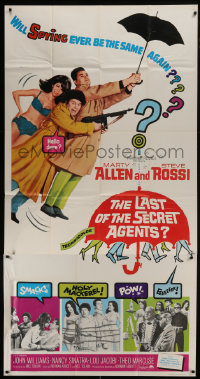 1j355 LAST OF THE SECRET AGENTS 3sh 1966 Allen & Rossi, will spying ever be the same again!