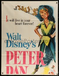 1j410 PETER PAN INCOMPLETE 3sh 1953 Walt Disney, J.M. Barrie's boy who would not grow up, rare!