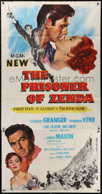 1j417 PRISONER OF ZENDA 3sh 1952 Stewart Granger, Deborah Kerr, James Mason & Jane Greer!
