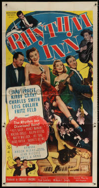 1j428 RHYTHM INN 3sh 1951 Jane Frazee, Kirby Grant, The Rhythm Inn Dixieland Band, cool montage!