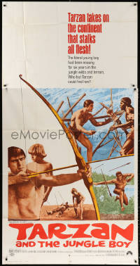 1j465 TARZAN & THE JUNGLE BOY 3sh 1968 Burroughs, could Mike Henry find him in the wild jungle?