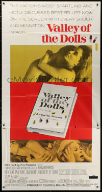 1j484 VALLEY OF THE DOLLS 3sh 1967 sexy Sharon Tate, from Jacqueline Susann's erotic novel!