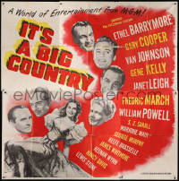 1j160 IT'S A BIG COUNTRY 6sh 1951 Gary Cooper, Janet Leigh, Gene Kelly & other major stars!