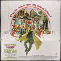 1j196 SCROOGE 6sh 1971 Albert Finney as Ebenezer Scrooge, classic Charles Dickens story!