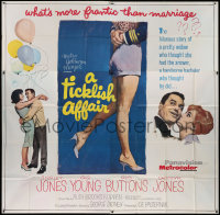 1j211 TICKLISH AFFAIR 6sh 1963 sexy Shirley Jones, Gig Young, Red Buttons, Carolyn Jones!