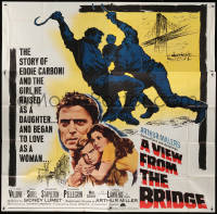 1j221 VIEW FROM THE BRIDGE 6sh 1962 Raf Vallone, Arthur Miller's towering drama of love & obsession