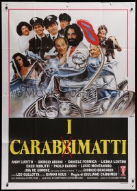 1j805 I CARABBIMATTI Italian 1p 1981 Enzio Sciotti art of Andy Luotto, Giorgio Ariani & cast, rare!