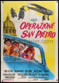 1j887 OPERATION ST. PETER'S Italian 1p 1967 art of Edward G. Robinson & co-stars, Lucio Fulci!