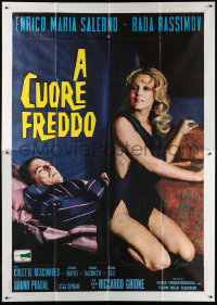 1j512 A CUORE FREDDO Italian 2p 1971 Enrico Maria Salerno & sexy Colette Descombes, A Cold Heart!