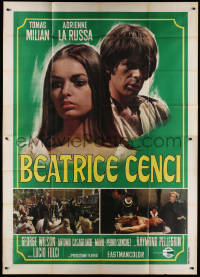 1j537 CONSPIRACY OF TORTURE Italian 2p 1973 Lucio Fulci, daughter wants to kill her father!
