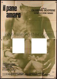 1j587 IL PANE AMARO Italian 2p 1968 Scotese African starvation documentary, unsettling image!