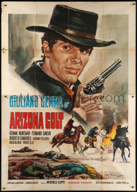 1j615 MAN FROM NOWHERE Italian 2p R1970s Arizona Colt, art of Giuliano Gemma, spaghetti western!