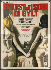 1j625 NEW LIFE STYLE Italian 2p 1969 Franco art, German sex movie w/Jake LaMotta & Rocky Graziano!