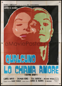1j662 SOME CALL IT LOVING Italian 2p 1974 wild re-telling of Sleeping Beauty with comatose women!