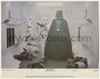 1k851 STAR WARS color 11x14 still 1977 George Lucas classic sci-fi, Darth Vader & Stormtroopers!