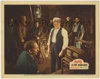 1k197 13 RUE MADELEINE LC #3 1946 men watch angry James Cagney looking down at Sam Jaffe!