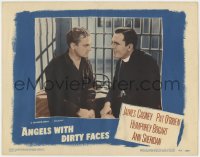 1k217 ANGELS WITH DIRTY FACES LC #7 R1948 c/u of Pat O'Brien talking to James Cagney on Death Row!