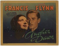 1k012 ANOTHER DAWN TC 1937 wonderful close image of beautiful Kay Francis & Errol Flynn!