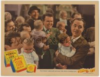 1k219 ANOTHER THIN MAN LC 1939 William Powell as Nick Charles has gangsters at his son's birthday!