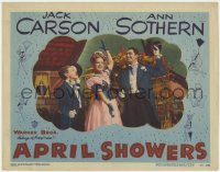 1k222 APRIL SHOWERS LC #3 1948 Ann Sothern, Robert Alda & young Robert Ellis performing!