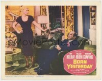 1k253 BORN YESTERDAY LC R1961 brash Judy Holliday confronts mobster Broderick Crawford!