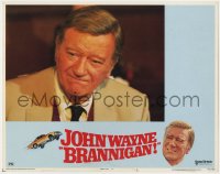 1k256 BRANNIGAN LC #1 1975 best head & shoulders close up of John Wayne in England!