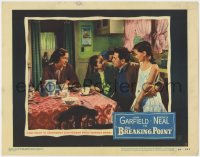 1k257 BREAKING POINT LC #3 1950 John Garfield & Phyllis Thaxter with their daughters, Heminway!