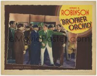 1k263 BROTHER ORCHID LC 1940 police take away Ralph Bellamy as gang members glare at him!