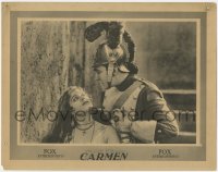 1k273 CARMEN LC R1920s close up of Theda Bara romanced by Einar Linden, early Raoul Walsh, rare!