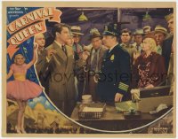 1k274 CARNIVAL QUEEN LC 1937 tense confrontation as murderer is caught in front of crowd!