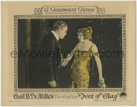 1k378 FEET OF CLAY LC 1924 Cecil B. DeMille, Vera Reynolds grabbed by Robert Edeson, ultra rare!