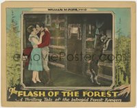 1k389 FLASH OF THE FOREST LC 1928 Braveheart the dog in thrilling tale of intrepid Forest Rangers!