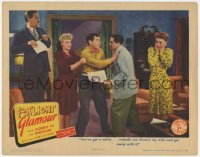 1k396 FOOTLIGHT GLAMOUR LC 1943 Bacon, Ann Savage, Penny Singleton with Arthur Lake about to fight!