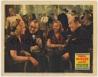 1k402 FREE, BLONDE & 21 LC 1940 Mary Beth Hughes & Helen Ericson having drinks with two older men!