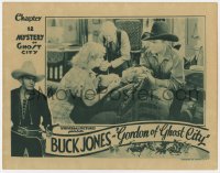 1k437 GORDON OF GHOST CITY chapter 12 LC 1933 Buck Jones & Madge Bellamy help wounded man!