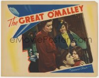 1k446 GREAT O'MALLEY LC 1937 Ann Sheridan smiles at Humphrey Bogart hugging young Sybil Jason!