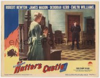 1k459 HATTER'S CASTLE LC #2 1948 Robert Newton stares at Deborah Kerr across the room!
