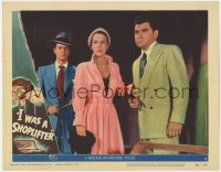 1k510 I WAS A SHOPLIFTER LC #5 1950 c/u of Andrea King between Gregg Martell & young Tony Curtis!