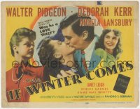 1k082 IF WINTER COMES TC 1948 Walter Pidgeon, Deborah Kerr, Angela Lansbury, Janet Leigh