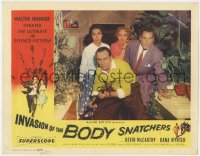 1k517 INVASION OF THE BODY SNATCHERS LC 1956 Kevin McCarthy, Dana Wynter & others in greenhouse!
