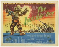 1k083 INVISIBLE BOY TC 1957 Robby the Robot as the science-monster who'd destroy the world!