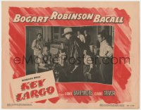 1k539 KEY LARGO LC #3 1948 Humphrey Bogart, Lauren Bacall, Edward G Robinson & entire cast together!