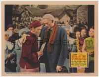 1k540 KEYS OF THE KINGDOM LC 1944 close up of old Gregory Peck with nuns & Chinese villagers!