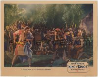1k547 KING OF KINGS LC 1927 Cecil B. DeMille, a thrilling scene in the Garden of Gethsemane!