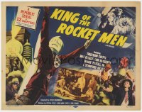 1k092 KING OF THE ROCKET MEN TC R1956 Republic sci-fi serial, different full-color art & montage!
