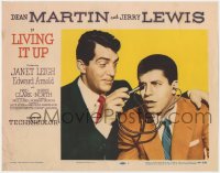 1k572 LIVING IT UP LC #1 1954 Dean Martin pokes Jerry Lewis in the eye with stethoscope!