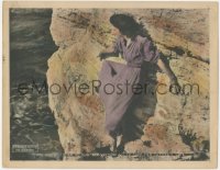 1k581 LOVE FLOWER LC 1920 D.W. Griffith, fearless Carol Dempster ventured to save father's life!