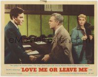 1k583 LOVE ME OR LEAVE ME LC #5 1955 James Cagney between Cameron Mitchell & Doris Day as Etting!