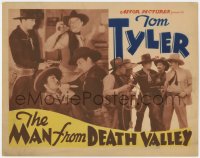 1k108 MAN FROM DEATH VALLEY TC R1938 great images of Tom Tyler fighitng bad guys & caught, rare!