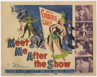 1k114 MEET ME AFTER THE SHOW TC 1951 sexy dancer Betty Grable, Rory Calhoun, MacDonald Carey!